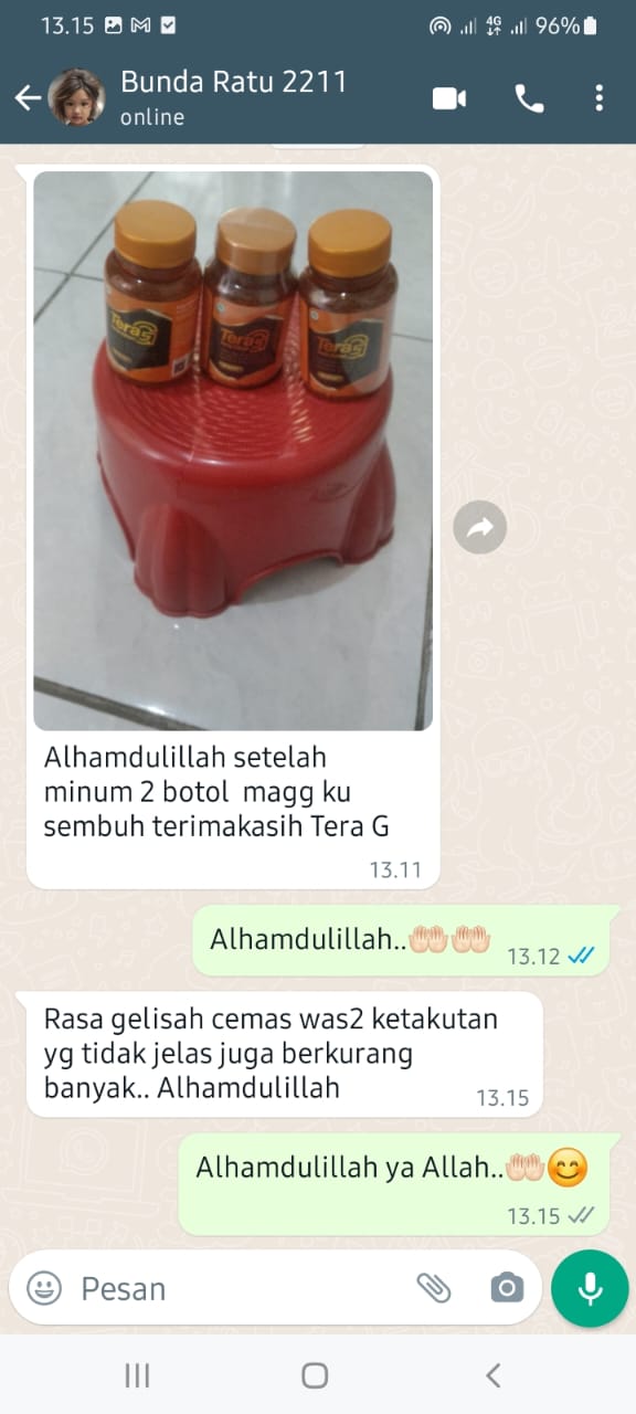 Testimoni dari konsultan terapis Tera G